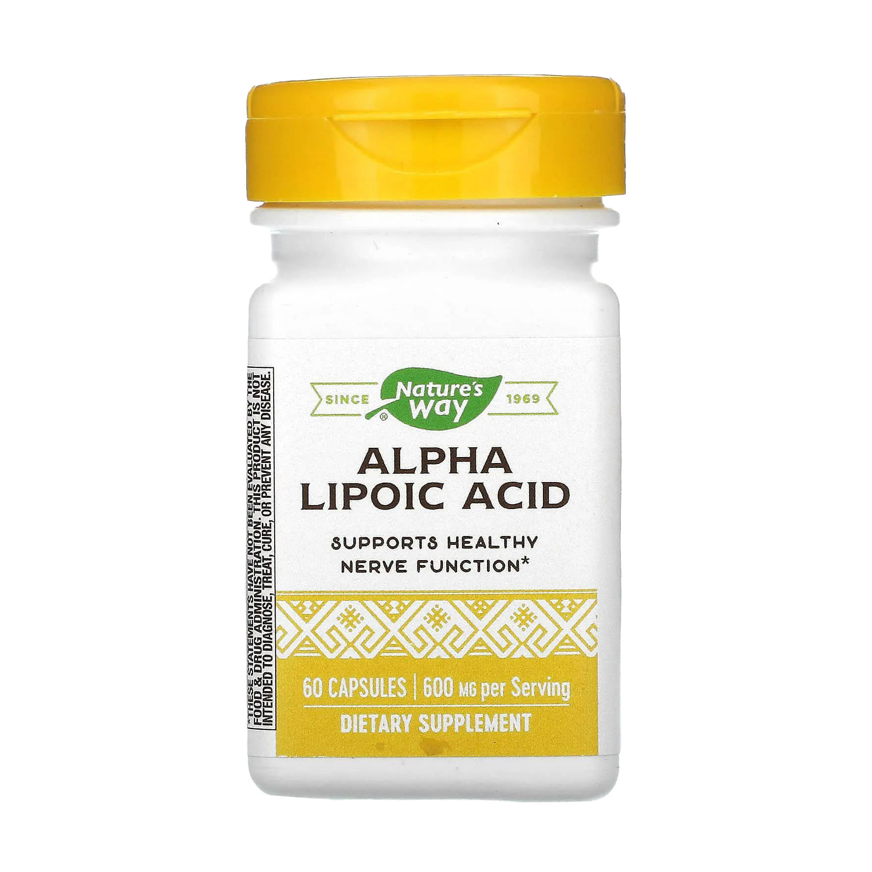 Альфа-ліпоєва кислота Nature's Way Alpha Lipoic Acid, 60 капсул